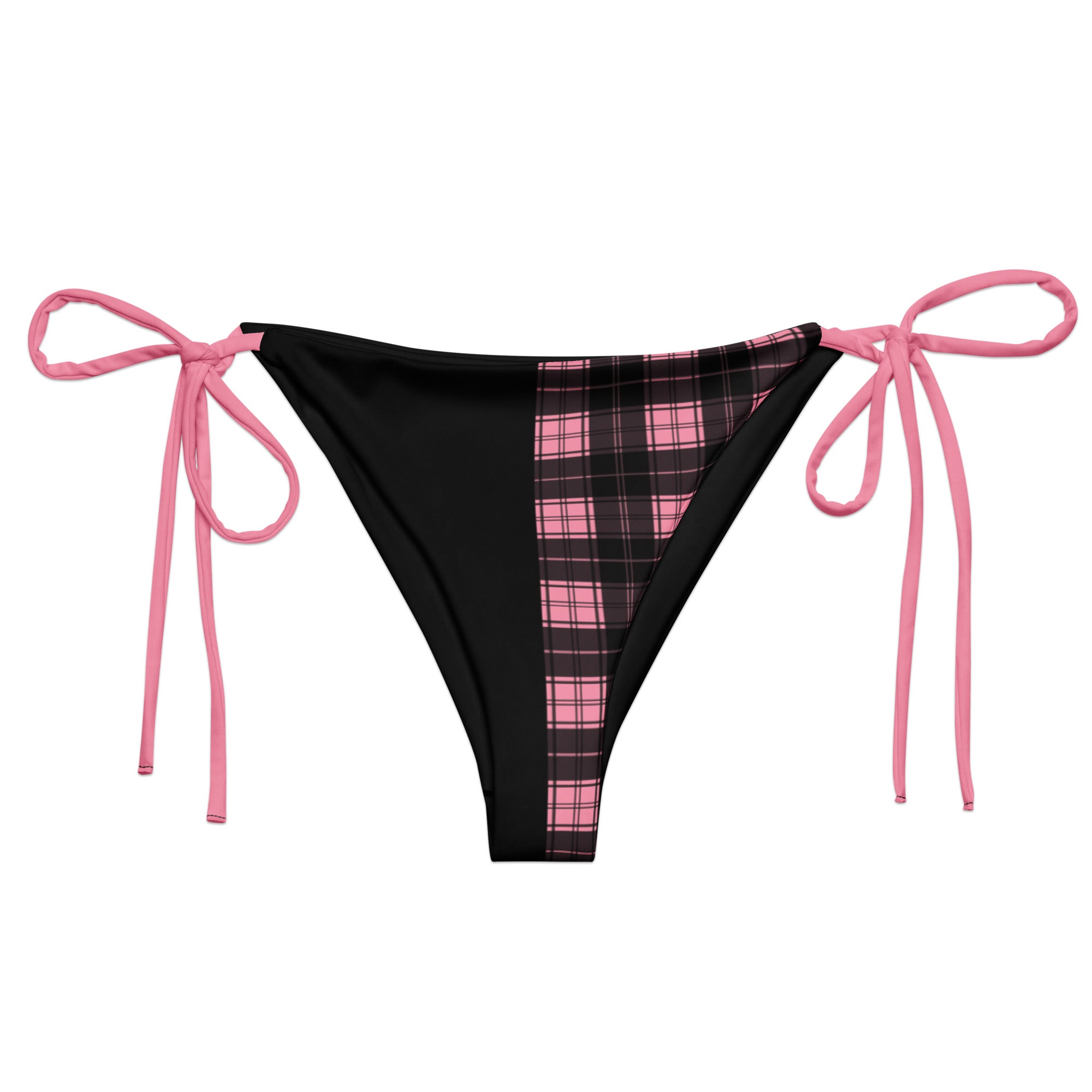 Pink Skull Plaid