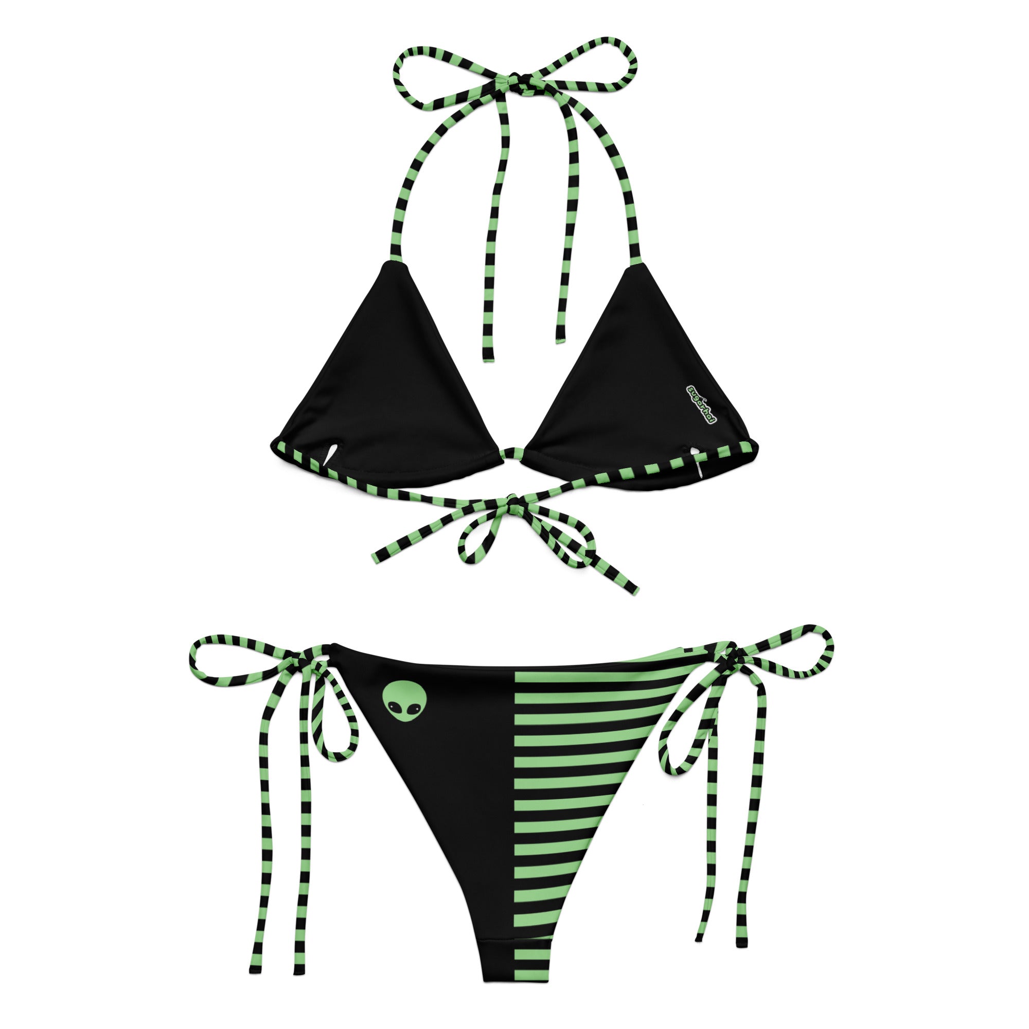 Green Alien Stripe