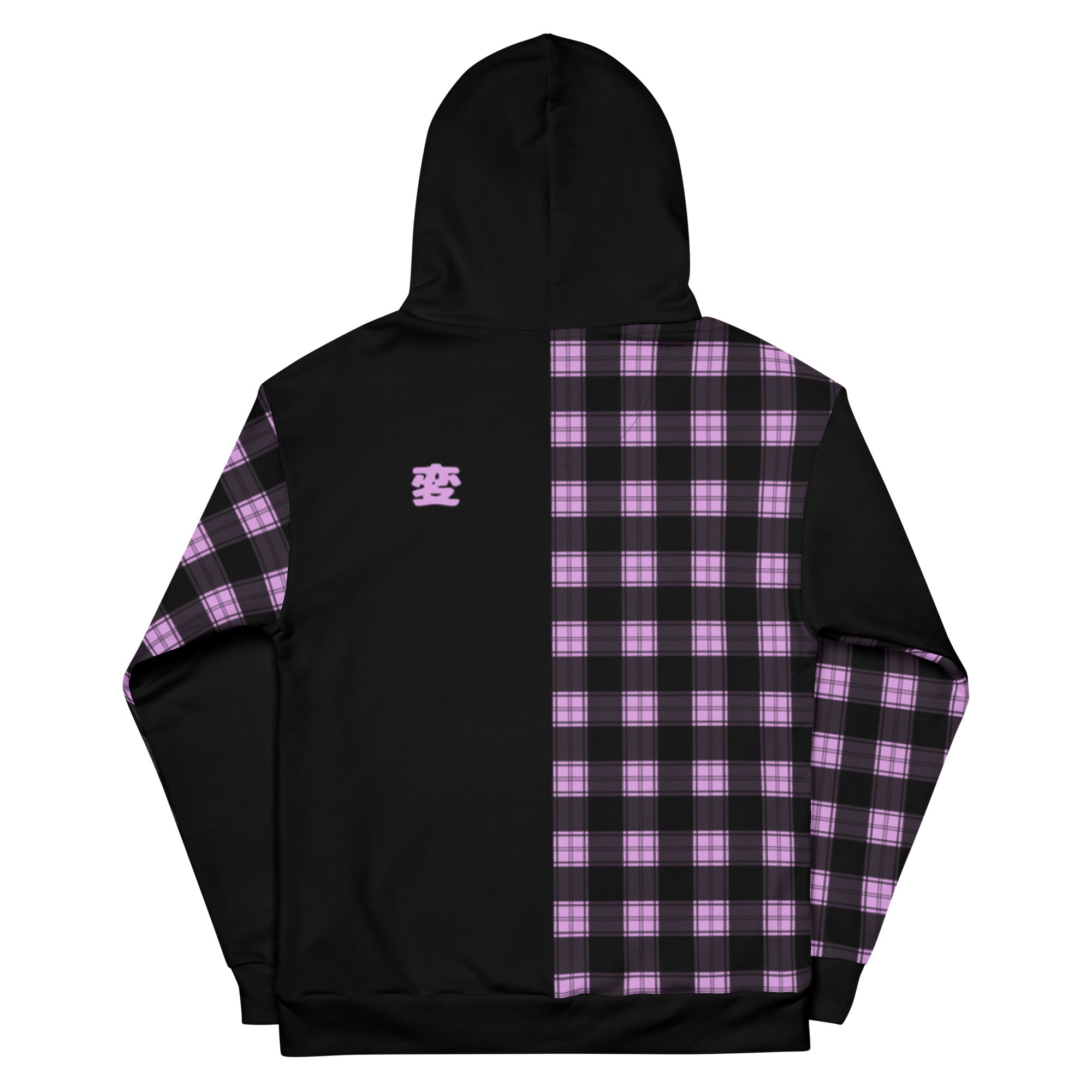 Split Plaid Purple