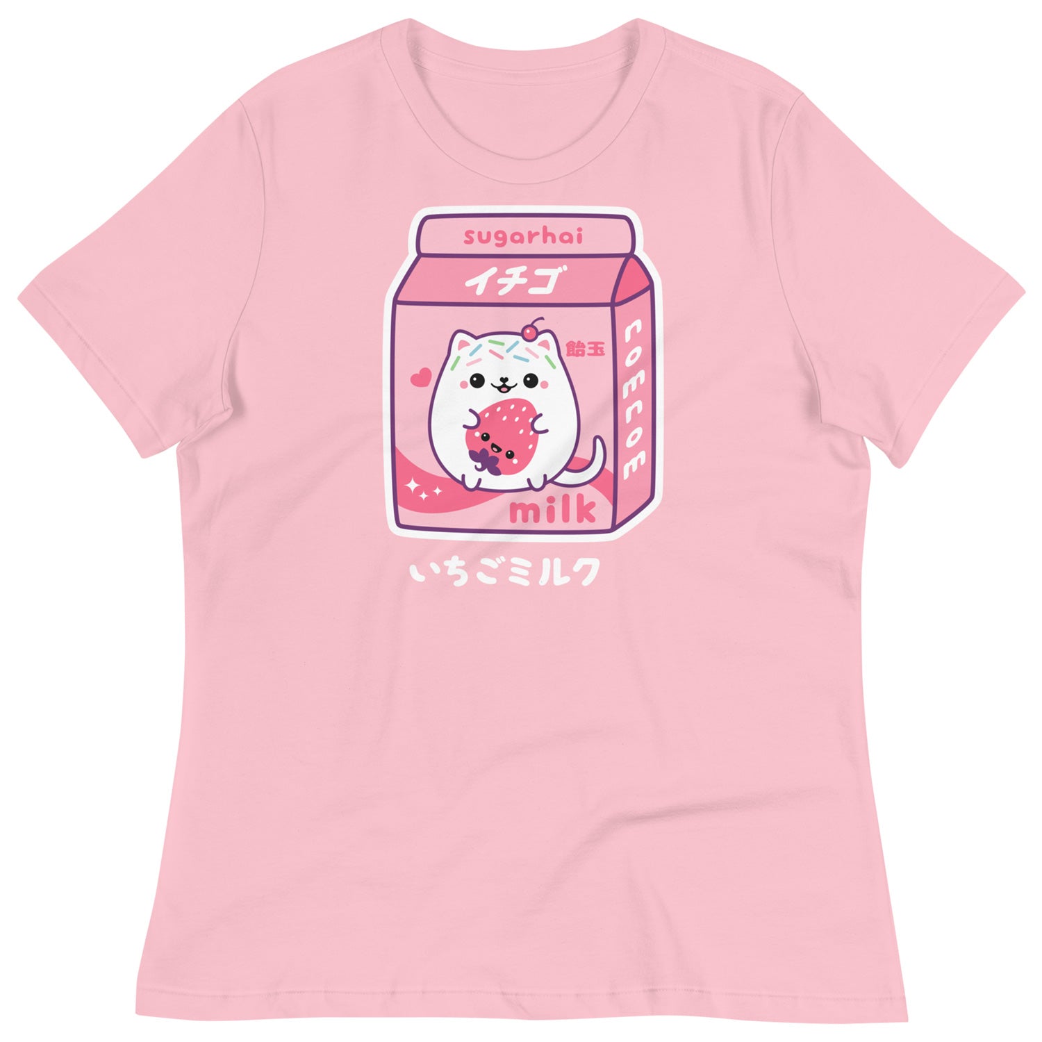 Strawberry Kitty Cat Milk