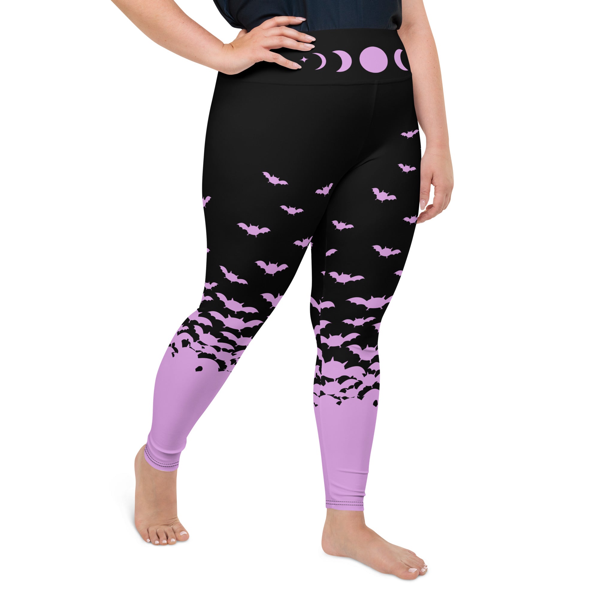 Plus Size Cauldron of Bats Leggings sugarhai