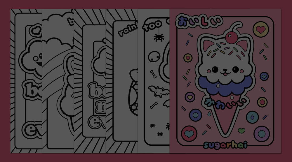 Free Coloring Pages | sugarhai