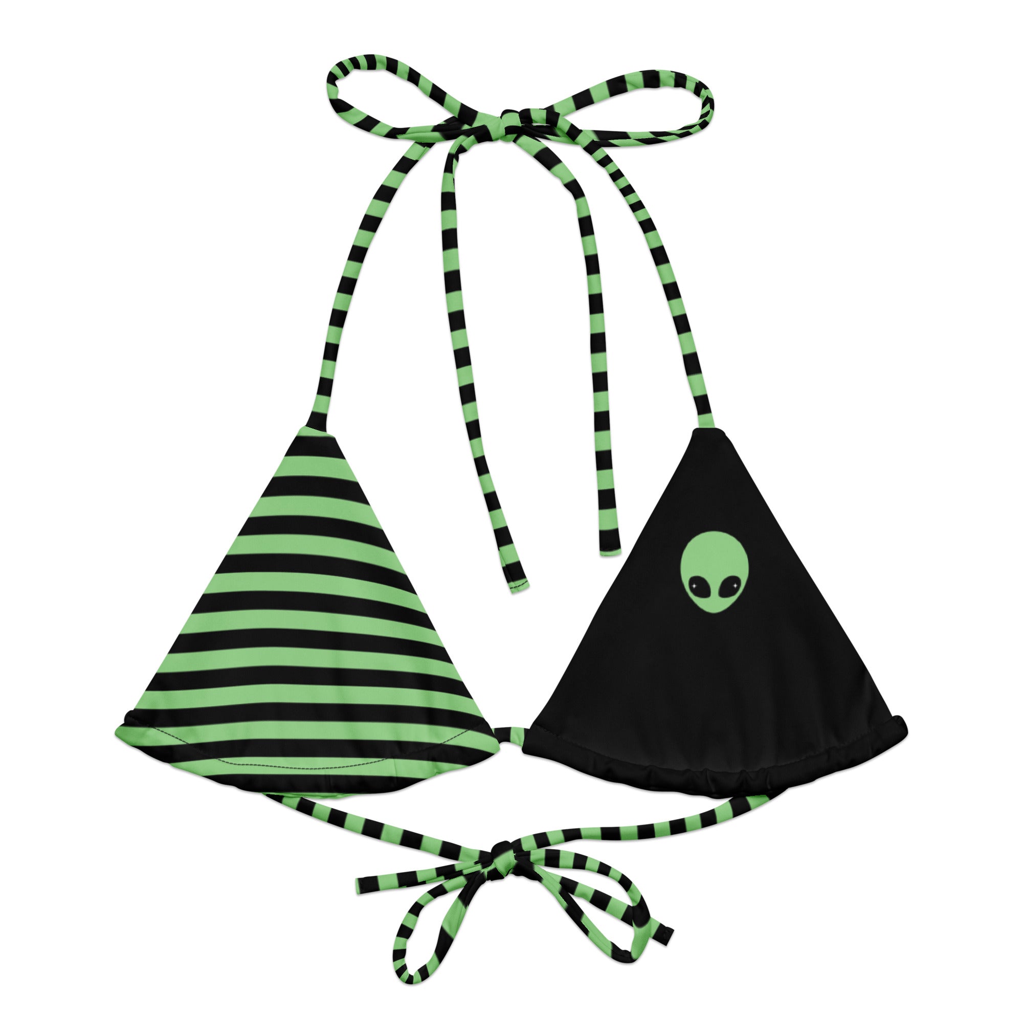 Green Alien Stripe