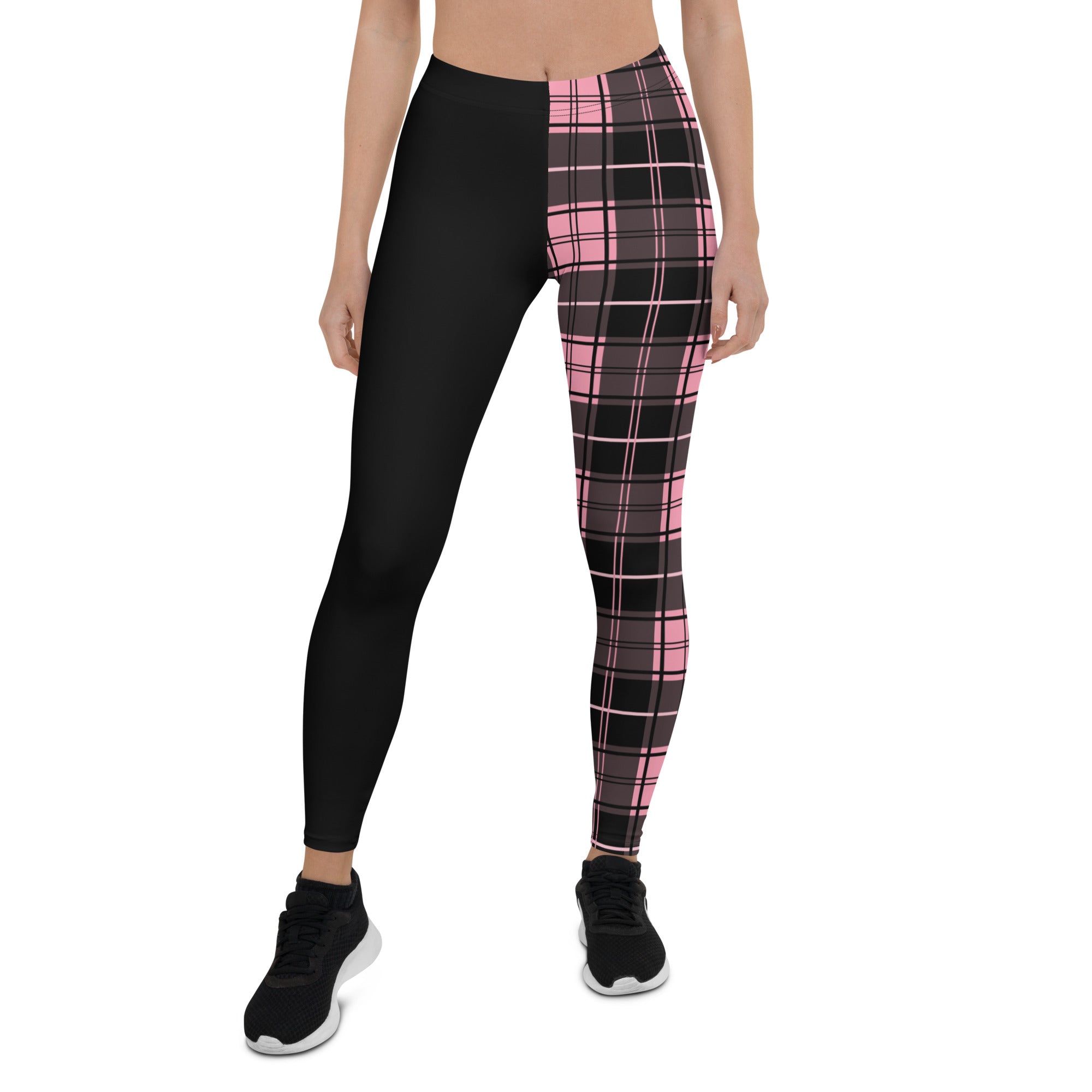 Split Plaid Moons