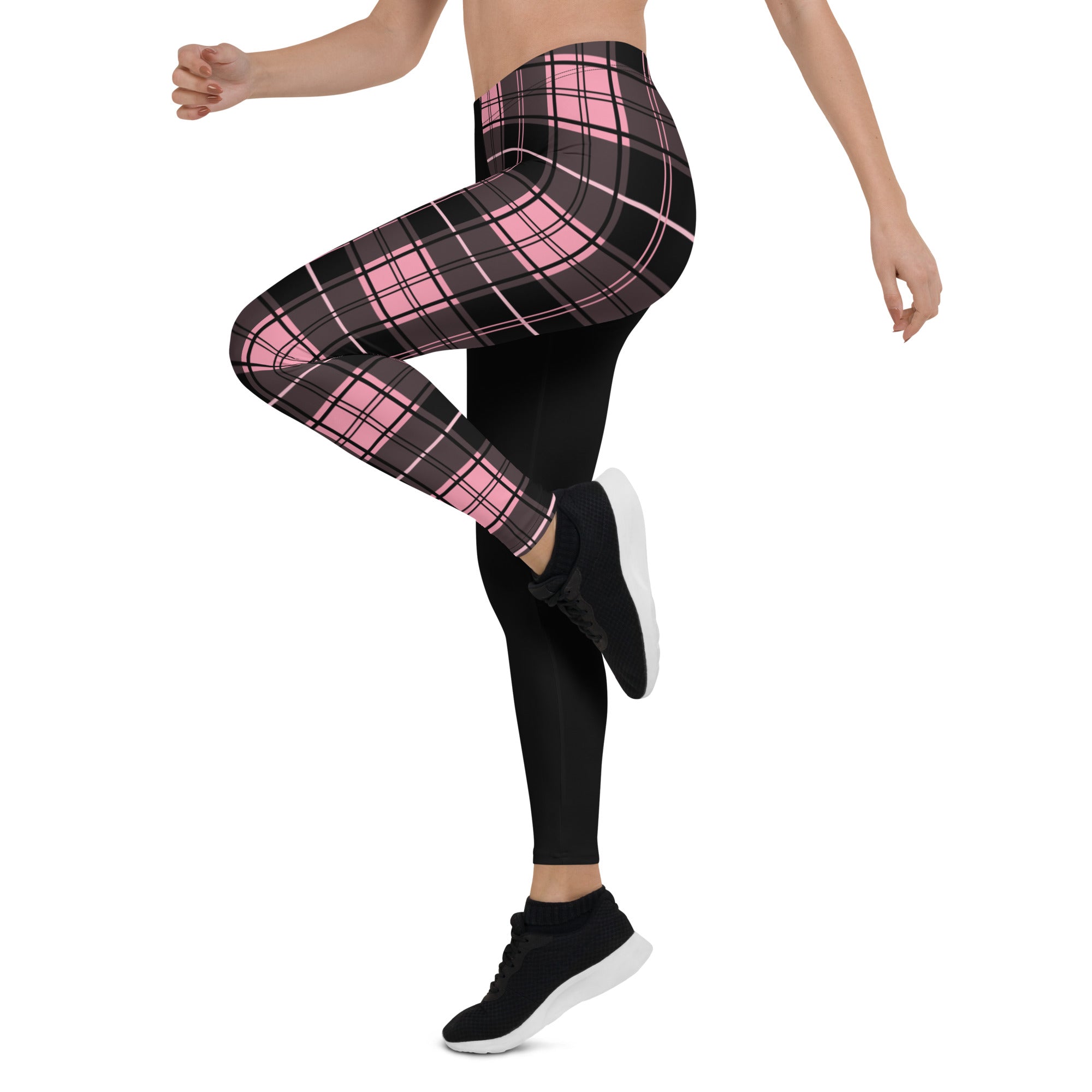 Split Plaid Moons