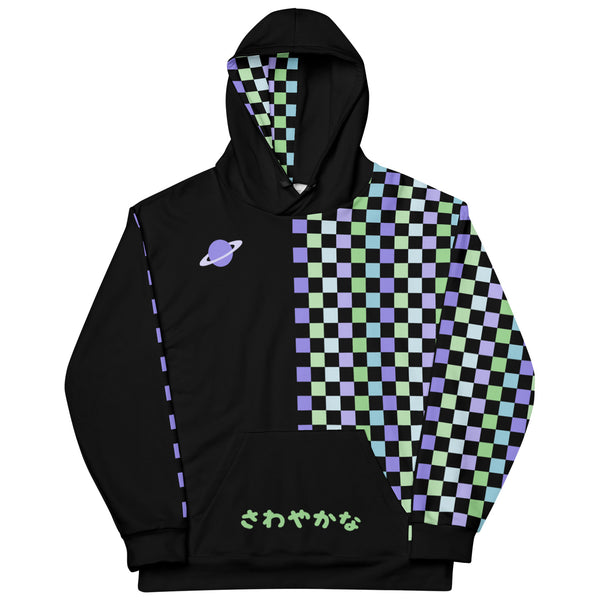 Checkered hoodie sales