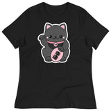 Black Maneki Neko